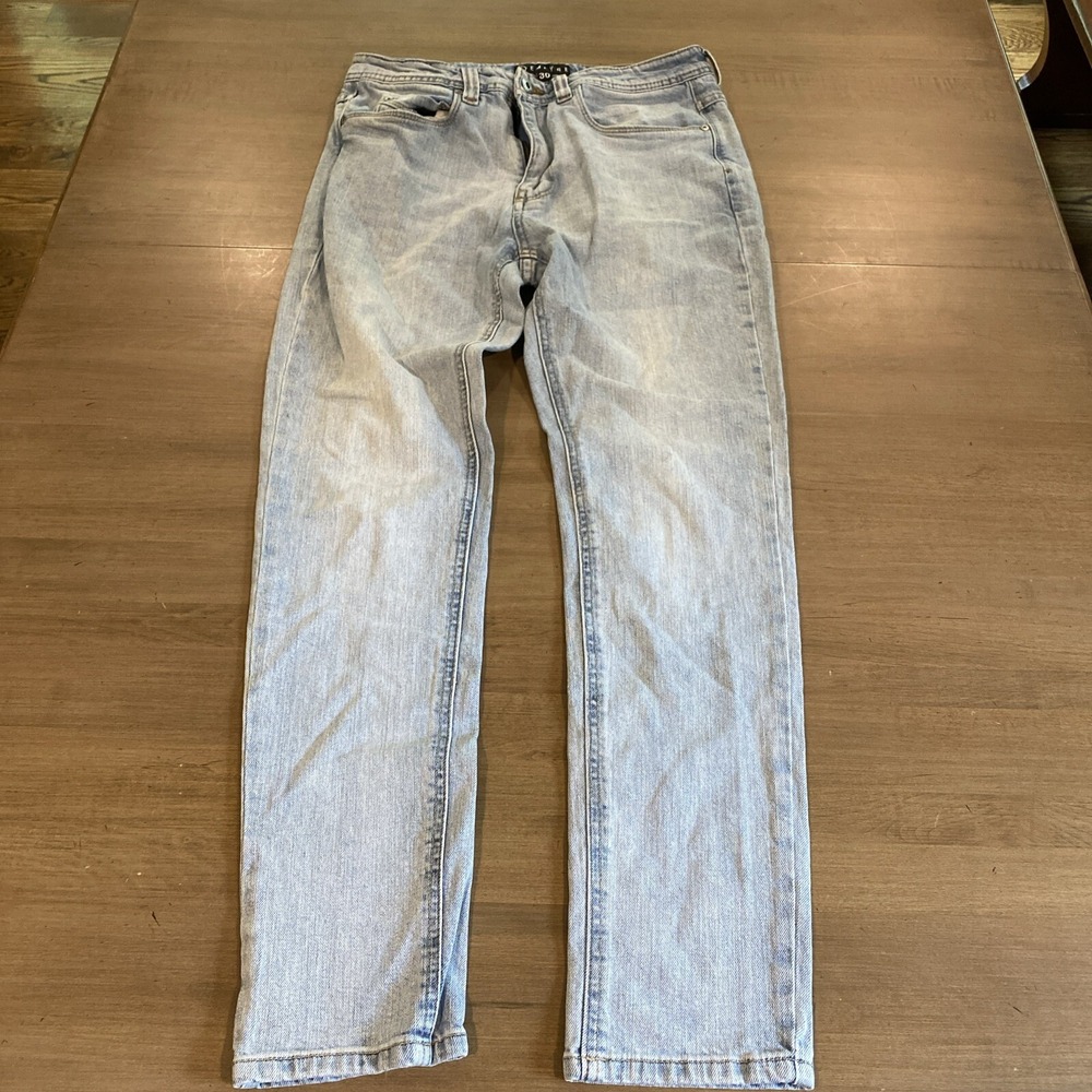 Empyre Verge Distressed Grunge Women's Mid High Rise Mom Jeans Size 30